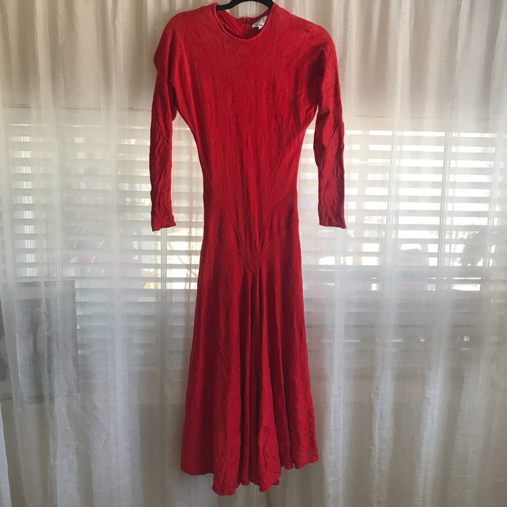 Et Al vintage red dress 💃🏼